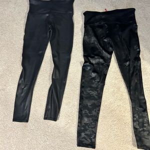 Spanx faux leather leggings